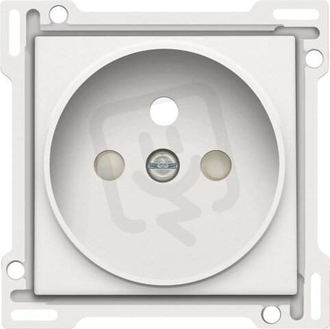 Kryt zásuvky 21mm s dětskou pojistkou-WHITE NIKO 101-66101