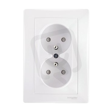 SDN2800621 Zásuvka dvojnásobná s otočený