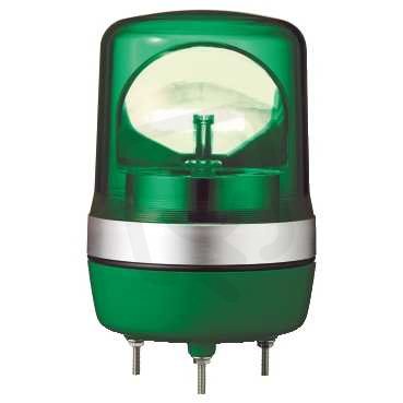 Schneider XVR10J03 Rotační maják, 106mm,LED 12V,Zelená