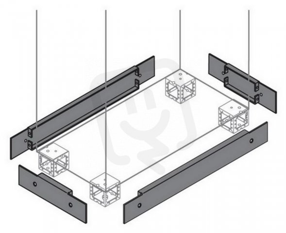 ZN8000 Kryty podstavce 100x800mm (bal)
