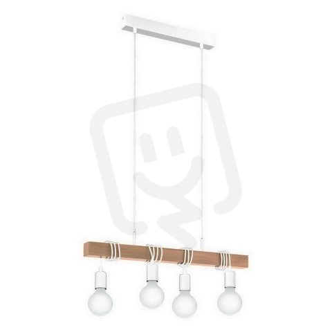 Závěsné svítidlo TOWNSHEND bílá/dub 240W IP20 EGLO 33164