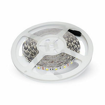 LED Strip SMD5050 60 LEDs White Non-waterproof, VT-5050 IP20 V-TAC SKU2126
