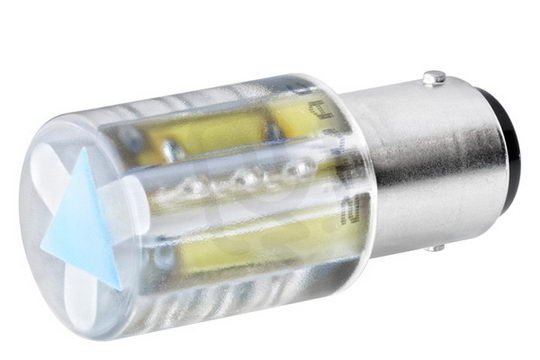 8WD4458-6XD LED, patice BA 15d, barva sv