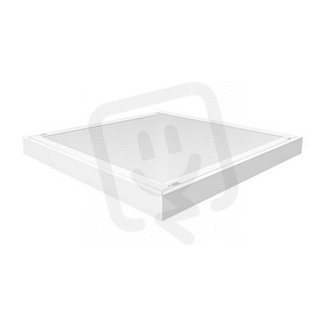 Přisazené LED svítidlo NBB ELLIS LED-P 65W/830 LEDline OPÁL IP40 00x600x70 mm