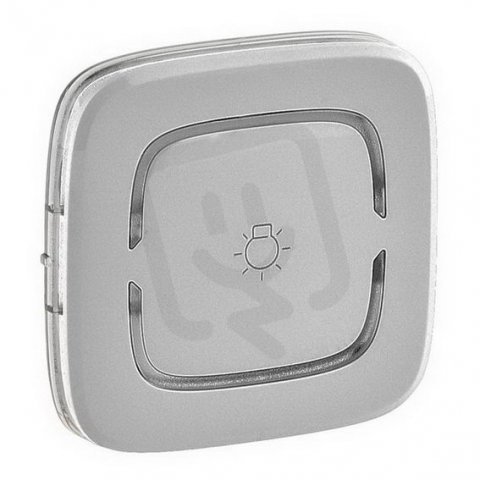 VALENA ALLURE KRYT PRO MYHOME_UP SYMBOL SVĚTLO 2MODULOVÝ HLINÍK LEGRAND 755384