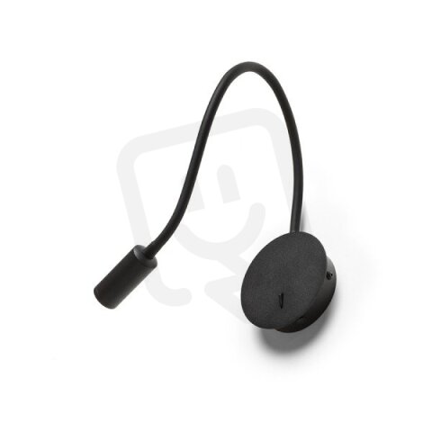 VALE nástěnná černá 230V LED 3W 30° 3000K RENDL R13648