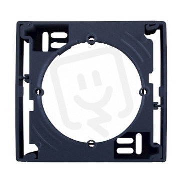 Sedna Krabice pro povrchovou montáž jednonásobná, Graphite SCHNEIDER SDN6100170