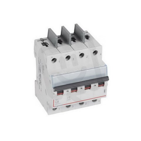 JISTIČ DX-4,5KA, 8A, 800V DC PRO FOTOVOLTAIKU LEGRAND 414425