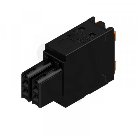 Zásuvný konektor DPS B2CF 3.50/04/180 SN BK BX WEIDMÜLLER 1277460000