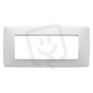 Rámeček 6násobný, mléčně bílá GEWISS GW16106TB