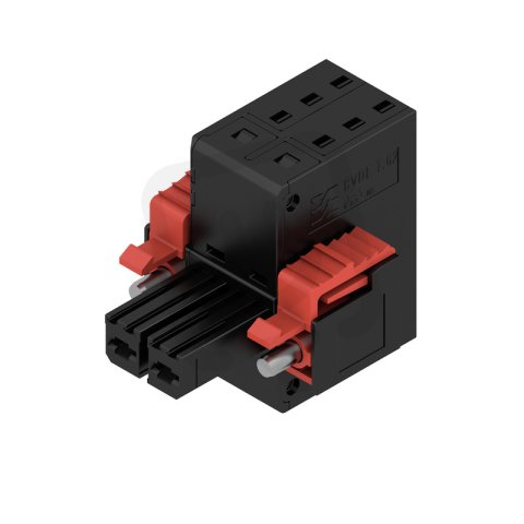 Zásuvný konektor DPS BVDF 7.62HP/02/180SF SN BK BX WEIDMÜLLER 2719380000