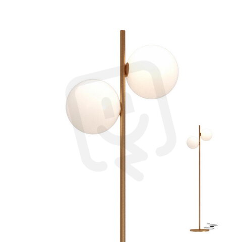 Stojací lampa TALIS LAMP 2X42W E27 BRONZE REDO 01-2651