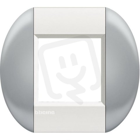 Legrand LNB4802TS BT LLT RÁMEČ. OVÁL.2M ŠEDOBÍL.