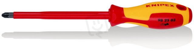 KNIPEX 982503 šroubovák křížový do 1kV Kraftform Pozidriv PZ 3x150mm KN 98 25 03
