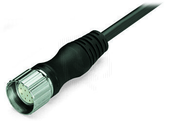 propojovací kabel 12pól. délka 5 m černá WAGO 756-3201/120-050
