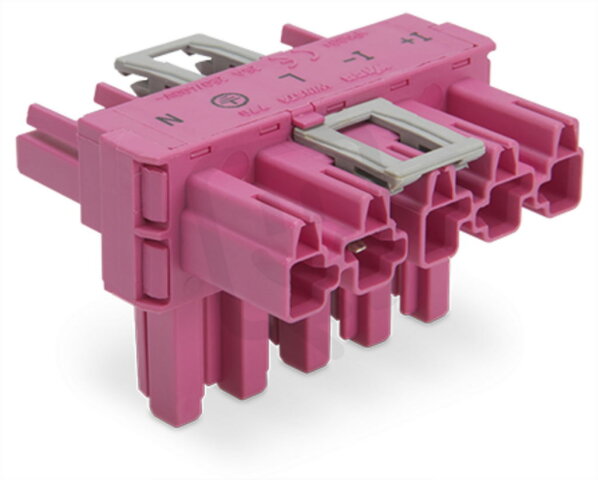 T-rozdělovač 5pól. Kód. B WAGO 770-1743/080-000