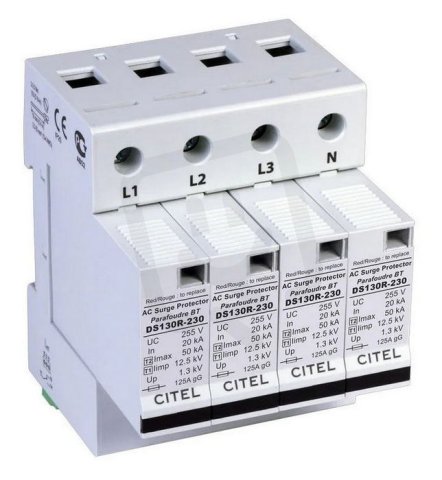 Přepěťová ochrana 1+2 AC DS 134RS-230 TNS/řazení 4+0 CITEL 571514