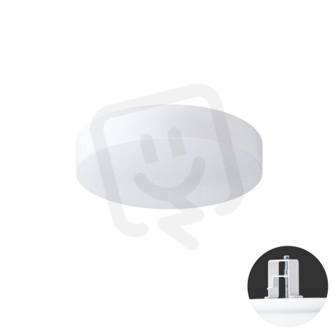 Vestavné LED svítidlo s plastovým stínidlem OSMONT DELIA V1 18W IP44 3K bílá