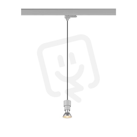 PURI 2.0 Basic, 3~ závěsné svítidlo, GU10, délka závěsu 200cm, 1x max. 6W, šedá