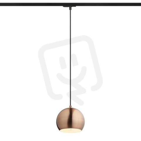AGNETA pro jednookr. lištu závěsná česaná měď 230V E27 40W RENDL R13973