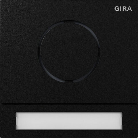 Modul vstupní stanice System 106 černá m GIRA 5565925