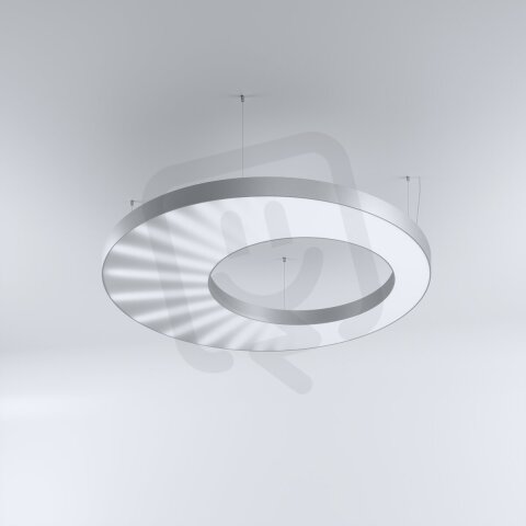 LED Svítidlo MI-SNAKE-07, 106W, 3000K, bez trafa, 24VDC, IP20, stříbrná, 4000K