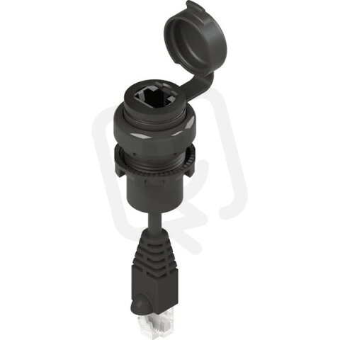 Zásuvka RJ45 IP67 PIZZATO E21RJ451BN1