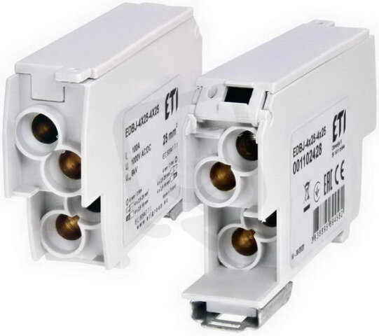 Distribuční blok EDBJ-4x25-4x25 ETI 001102428