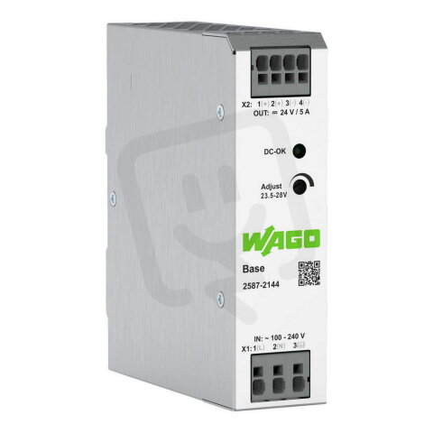 Spínaný napájecí zdroj, Base, 1fáz. WAGO 2587-2144