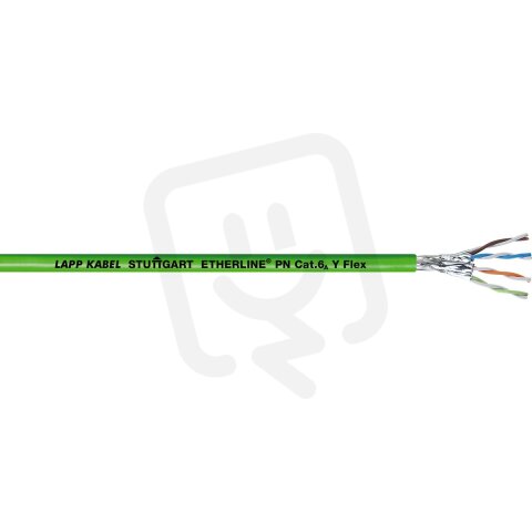 Ethernetový kabel ETHERLINE PN Cat.6A Y FLEX 4x2x23/7 LAPP 2170930