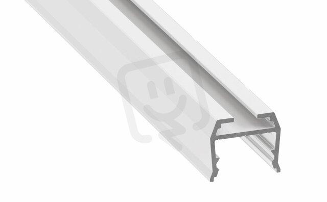 Přisazený hliníkový profil AL-PROFIL AXEL WHITE LACQUERED 1M GREENLUX GXLP1160