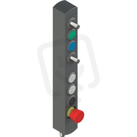 Ovládací jednotka BN 8 prvků (konfigurace A06) 1NO, IP65 PIZZATO BNAC8ZA06