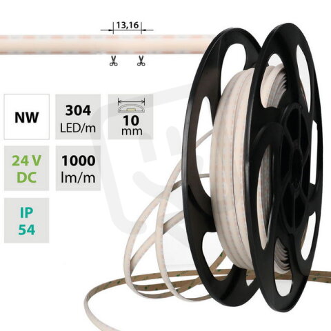 LED pásek SOB NW, 304LED/m, 12W/m,5M