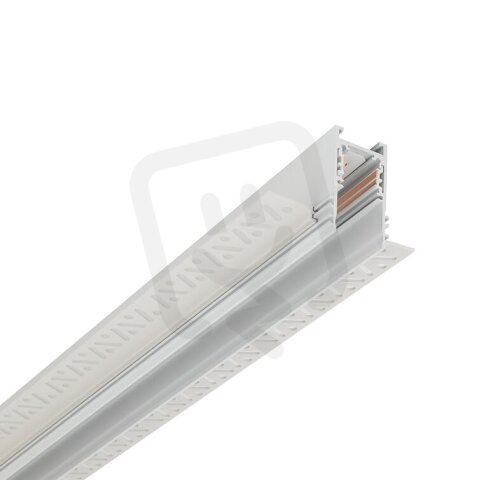 LVM RECESSED TRACK 2M WHITE