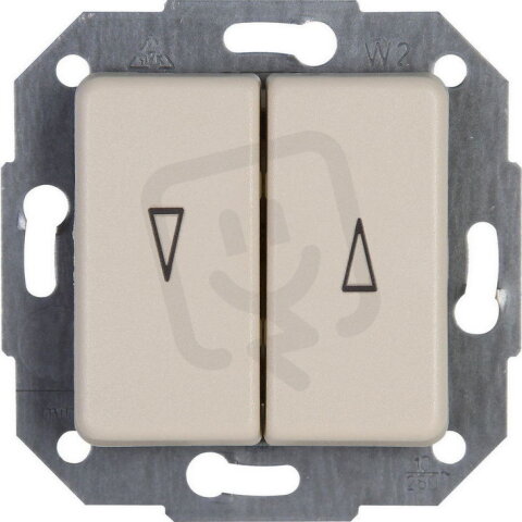 614501074 Venetian switch, 10AX, 250V, E