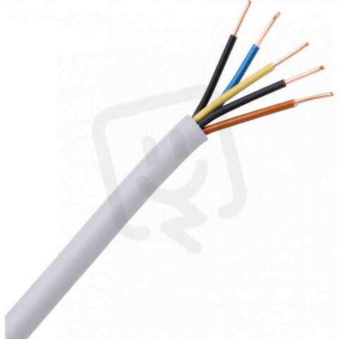 153010840 Sheathed cable, 5-core, colour