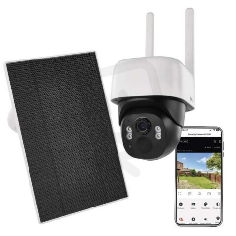 GoSmart Venkovní bateriová kamera IP-1200 WASP s WiFi a solárním panelem H4067