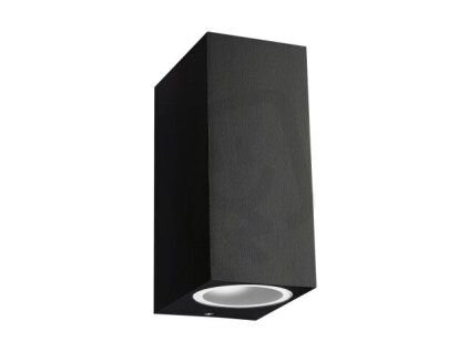 HUGO Černá, 2XGU10, max 10W, IP44 66001401