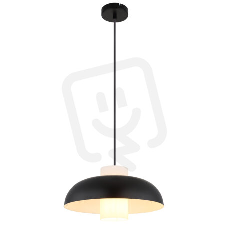 Závěsné svítidlo LOWE černá matná 1xE27, max. 60W 230V GLOBO 15755S