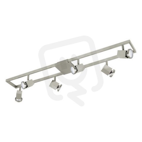 Bodové svítidlo ZERACO 6xGU10-LED matný nikl 27,6W IP20 EGLO 93679