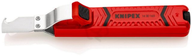 Nástroj pro odstraňování plášťů se skalpelovou čepelí 165 mm KNIPEX 16 20 165 SB