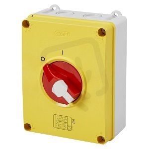 Nás. vypín. 3pól. 63A červený (GW70437)