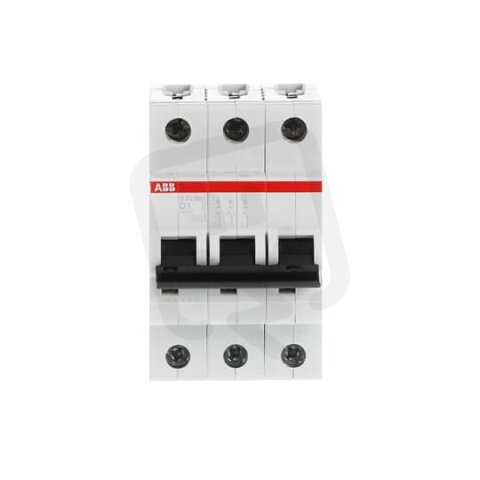 S203M-D1 3 fázový jistič 1 A char. D 10kA ABB 2CDS273001R0011