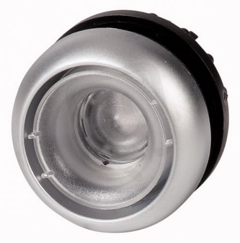 Eaton M22-DRL-X Prosvětlená ovládací hlavice, aretace, kroužek titan, bez čočky