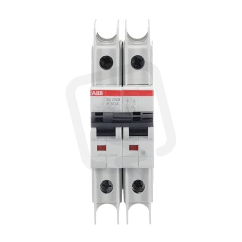 ABB SU202M-K50 jistič char. K 10kA 50A 2P  dle UL489 a CSA 22.2 No. 5