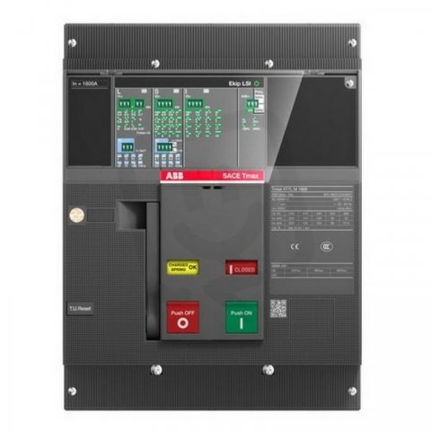 Výkonový jistič XT7S M 1600 Ekip Dip LSI In=1600A 3p F F ABB 1SDA101373R0001
