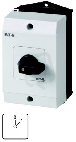 Eaton 207067 Vypínač zapnuto/vypnuto, 1-pól, 20A T0-1-15401/I1