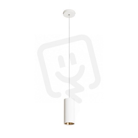 Rendl PEDRO závěsná bílá/zlatá 230V LED 25W 30° 3000K R12728