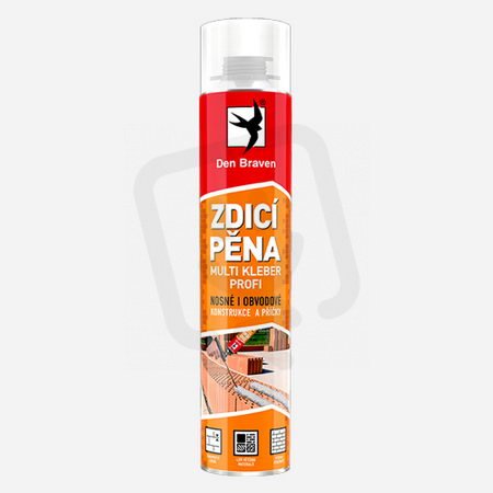 Den Braven 40220MKP Zdici pěna Multi Kleber PROFI 750ml pistolová