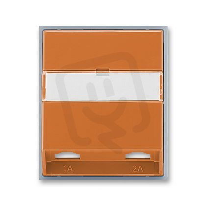 ABB 5013E-A00215 07 Kryt zásuvky telefonní, dvojnásobné (pro přístroj 5013U)